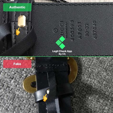 check Gucci belt serial number